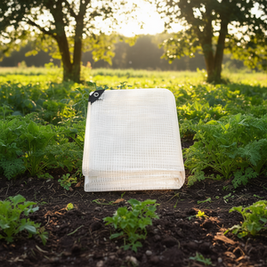 Malla para Invernadero de 9.35 pies x 10 pies, Cubierta de Plástico con Aislamiento Térmico, Protección Solar y contra la Lluvia, para Uso Agrícola y de Jardinería - Product Image 2