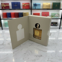 Boîte à parfum rigide magnétique de luxe de petite taille avec matériaux recyclés, emballage de style vin, boîte cadeau écologique