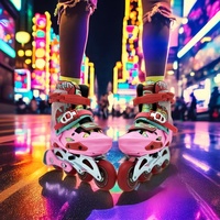 Patins à roulettes professionnels EACH pour débutants, taille réglable, patins à roulettes populaires pour enfants, patins à roulettes pour garçons et filles