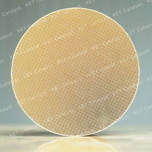 <span class=keywords><strong>Catalyseur</strong></span> en céramique en nid d'abeille pour échappement de voiture avec revêtement pour convertisseur catalytique - Product Image 2