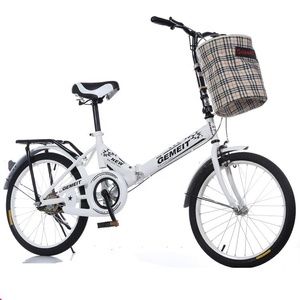 16 inch 20 inch Single Speed Carbon Staal Frame Fiets Heren of Dames Lichtgewicht Opvouwbare Fiets un Velo Volwassen Stadsfiets Opvouwbare Fiets - Product Image 1