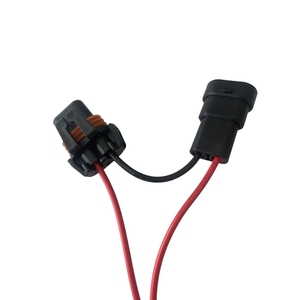 12V 5pin Universal 40A relé impermeable conjunto de arnés de cables personalizado 2Pin macho hembra enchufe coche conector Cables - Product Image 6