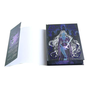 Impresión de Libros Personalizados con Tapa Dura y Bordes Pintados, con Sobrecubierta, Edición de Autor de Novela de Fantasía y Aventura, OEM ODM - Product Image 5