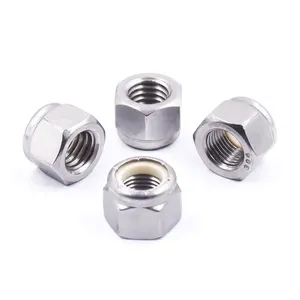 ANSI/ASME B18.16.6 Nylon Nut for 5/8" -11 BSW Stainless Steel304 316 316l nylon lock nuts