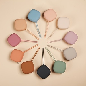 Conteneur de rangement en silicone portable pour sucette, sucette en silicone sans BPA, étui étanche pour sucette - Product Image 2
