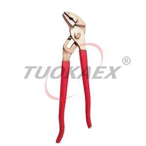 Steel Non <b>Sparking</b> Water Pump Pliers 10" Industrial Grade Metric OEM - Product Image 3