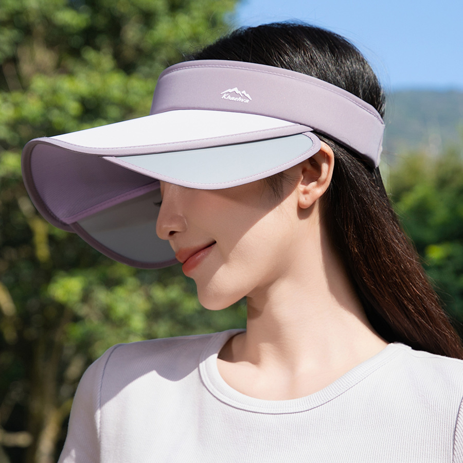 Embedded Visor Hat – Adjustable Sun Cap, UPF 50+, For Golf  display picture 1