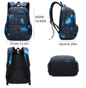 Nylon durable Filles Softback Lettre Enfants Sac à dos Fermeture à glissière Oxford Polyester Doublé À La Mode École Primaire Bookbags - Product Image 4