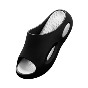 Sandalias de EVA de doble capa simples de moda para hombre para verano, chanclas antideslizantes antiolor para acampar al aire libre, nuevo estilo para parejas - Product Image 1