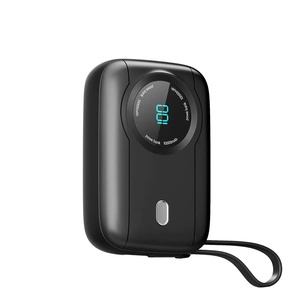 Power Bank Portatile Personalizzato 10000mAh, Ricarica Rapida 15W, Display Digitale, Cavi Doppi Integrati, OEM per Telefoni - Product Image 3
