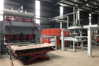 Ligne de production automatique de revêtements de sol stratifiés RFS-2800 ROMEROCA, presse à chaud, 40KW, 380V/415V, économie d'énergie