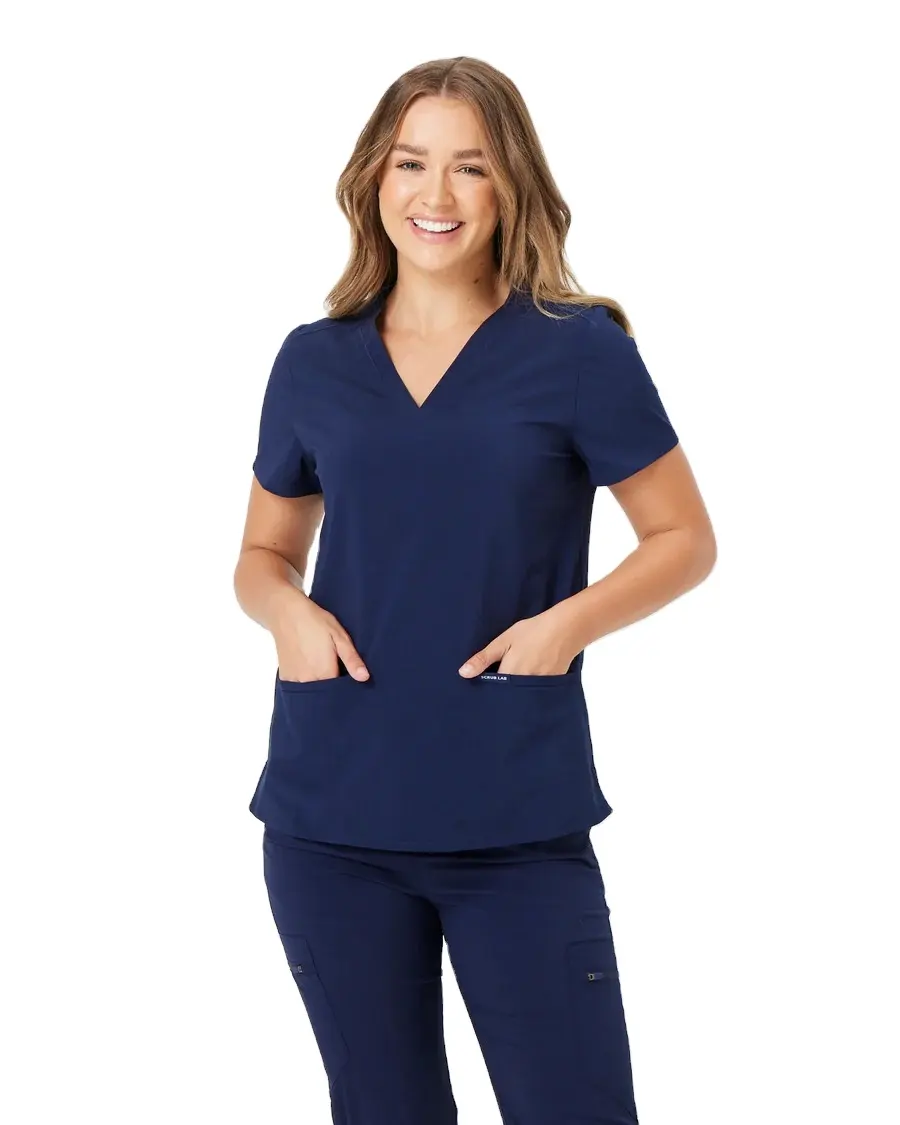 OEM Womens Hospital Uniforms Scrubs tops Medical Uniformes Medical breathable Scrub Nursing Uniforms factory supplier