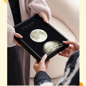 Lámpara Nocturna LED Moderna con Cuadro Decorativo, Altavoz Inalámbrico de 4000mAh, Decoración para el Hogar - Product Image 3