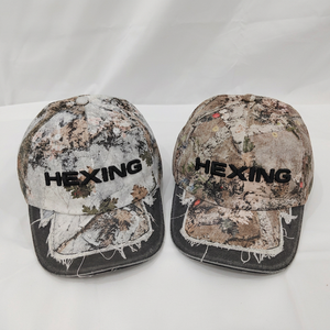 Premium <span class=keywords><strong>Luxe</strong></span> Vente en gros Usine OEM Personnalisé Sport Pêche Chasse Extérieur Forêt Camouflage A Frame 6 Panel Country Dad Cap Hat - Product Image 1