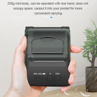 Imprimante thermique portable YUANAIDC YJ-5810 58 mm, mini imprimante avec interface USB et Bluetooth