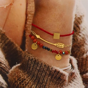Pulsera de Cordón con Dijes de Piedra Natural al por Mayor, Pulseras Personalizadas, Joyería - Product Image 4