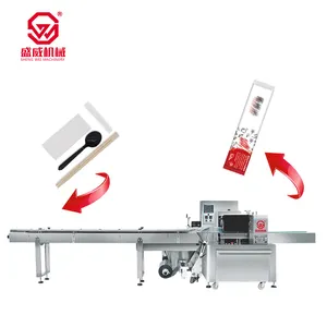 Shengwei Machinery Wholesale High Quality fruit vegetable pillow pasta snack toothpick chopsticks packing machine