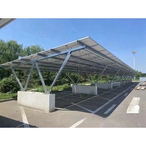 Structure de carport solaire en acier galvanisé robuste, résistante aux fortes charges de neige, pour centre commercial, logistique et parking - Product Image 4