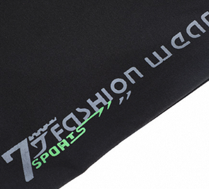 Pantalon court à 7 points en soie glacée de haute qualité pour hommes, trois poches, logo personnalisé, cordon de serrage moyen, à la mode, décontracté, couleur unie - Product Image 4