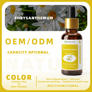 Aceite Esencial de Flor de Crisantemo Silvestre Puro y Natural al por Mayor para el Cuidado de la Piel y el Cuerpo - Product Image 2