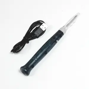 Heating up fast super mini hand-held 8W 5V electric soldering iron pen with USB charger for repairing and welding