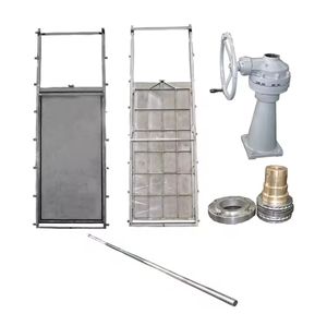 300*300 a parete in acciaio inox tipo valvola a saracinesca - Product Image 4