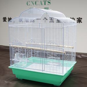 Jaula para perros, loros jaula para al aire libre, jaula plegable de Metal para pájaros, accesorios, espacio completo, aviario de alambre reforzado transpirable - Product Image 1