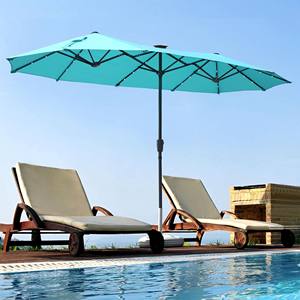 <span class=keywords><strong>Sombrilla</strong></span> de cúpula para exteriores, paraguas comercial, paraguas de patio grande grueso, paraguas plegable publicitario - Product Image 2