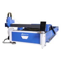 Machine de découpe laser à fibre CNC pour métal avec optimisation IA, servomoteur haute précision, refroidissement par eau et table de travail interchangeable