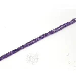 Wholesale Natural 3mm Faceted Round Amethyst Stone Beads Strand for jewelry making