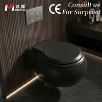Inodoro de Cerámica de Alta Calidad para Colgar en la Pared con Tanque Oculto, Moderno y Ecológico, Ideal para Baños de Hoteles y Hospitales