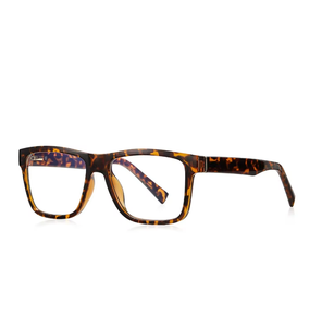 Monture optique rétro vintage TR90 pour hommes et femmes, lunettes carrées multicolores, anti-lumière bleue, légères - Product Image 4