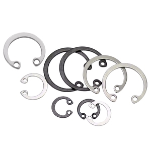 サークリップスチールインテリアロック内部ワッシャーノーマルタイプブラックレテンディングリングCタイプホール内部サークリップ - Product Image 2