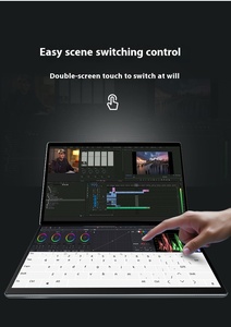 Dual Screen Intel Celeron N100 <strong>DDR4</strong> 16GB Wi-Fi <strong>6</strong> High Capacity Battery Touch Screen Laptop - Product Image 6