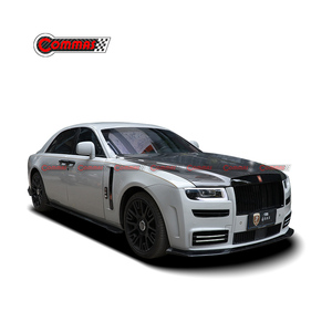 For <b>Rolls</b> Royce Ghost Body <b>Kit</b> Old to New 4th Generation MSY Style Half Carbon Fiber Front Rear Bumper Fender Tail-hood Bodykit - Product Image 2