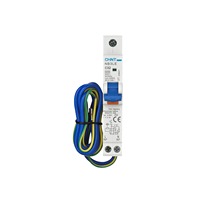 Disjoncteur différentiel Chint NB3LE RCBO 1P 1P+N 6A à 32A Montage sur rail DIN IEC EN 61009-1