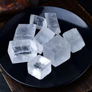 Figura de Cuarzo Natural de Lujo, Adorno de Piedra en Bruto, Piedra Difusora, Piedra de Hielo, Cristal Mineral Ovalado - Product Image 2