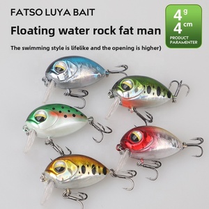 Micro oggetto 4g 4cm superficie serie pesca esca poco grasso pesciolino galleggiante muso affilato per pesce di acqua salata Topmouth Culter Luo - Product Image 2