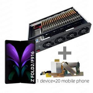 กล่องเครื่องฟาร์มโทรศัพท์มือถือสำหรับ Samsung <span class=keywords><strong>Galaxy</strong></span> Z Fold2 F916 5G 12 <span class=keywords><strong>256GB</strong></span> เมนบอร์ดโทรศัพท์มือถือ คลิกฟาร์ม Android 14.0 - Product Image 1