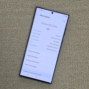 Telefono <span class=keywords><strong>Samsung</strong></span> S22 Ultra Originale Sbloccato, 6.8/5000mAh, 108MP, A+ 99% Nuovo Usato, Smartphone Android di Alta Qualità - Product Image 2