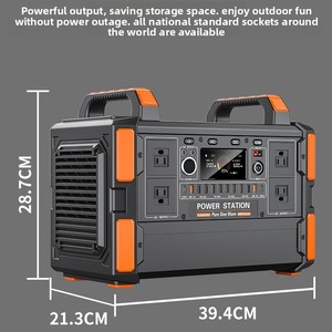 1200W Outdoor LiFePO4 Energy Storage Power Supply-Large Capacity Mobile Emergency <b>Backup</b> with Model YT1101 - Product Image 3