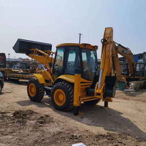 Caterpillar de alta calidad JCB4XC usadoJCB4XC retroexcavadoras de ruedas grandes usadas ingeniería de construcción venta directa de fábrica - Product Image 4