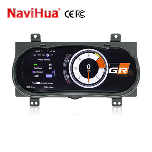 ชุดอัพเกรดหน้าปัดรถยนต์ Navihua จอ LCD ดิจิตอล ระบบ Linux พร้อมมาตรวัดความเร็วอัตโนมัติ สำหรับรถยนต์ Toyota Hilux/Fortuner ปี 2015-2020 - Product Image 1