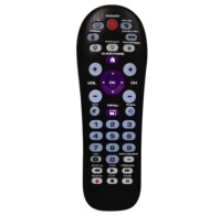 Vente en gros de télécommande universelle à 4 appareils Matériau ABS Télécommande intelligente Lecteur de streaming Code roulant Compatibilité d'apprentissage fixe