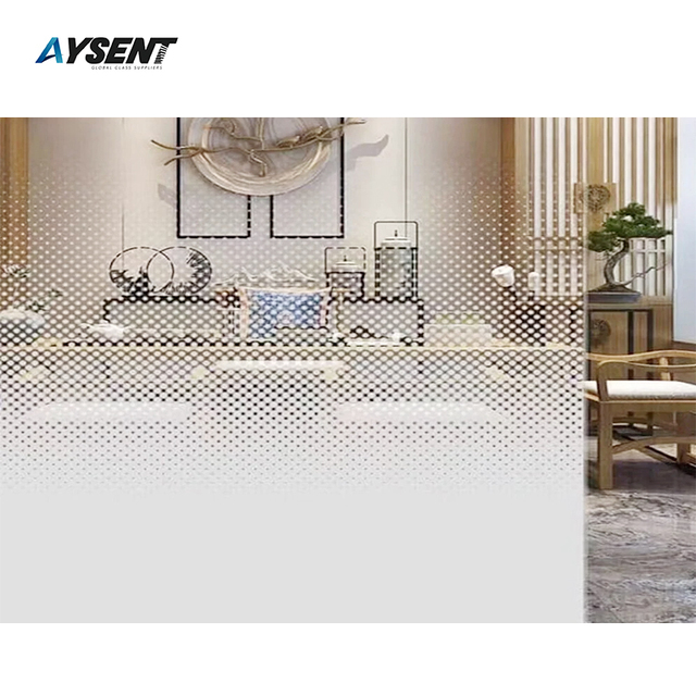 Solid Tempered Laminated Glass Panel for Bathroom Office Industrial Use for Building Office Partitions Decorative Kitchen