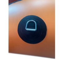 Personnalisé gonflable durable de PVC banane pontons tubes bouée pour pédale bateaux de pêche