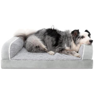 Luxusplüsch weich beruhigender Donut Hundebett Dropshipping waschbar extra großes Hunde-Sofa Katze runde Haustierbetten - Product Image 4