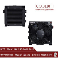 COOLBIT SA-004/007/011/016/023/044/045 Capteur de température intégré avec bypass, refroidisseur d'huile hydraulique, refroidisseur à ventilateur, échangeur de chaleur, radiateur