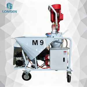 5.5kW Industrial Mortar <b>Sprayer</b> 30m Horizontal Conveying 6mm Max Particle - Product Image 2