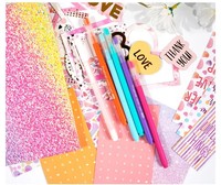 Ensemble de scrapbooking et journal personnalisé DIY 2025 avec kit d'organisation pour filles, fabriqué en Chine